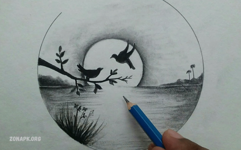 Beautiful and Easy Pencil Drawing