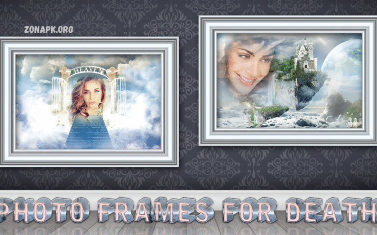 Editing Death Photo Frames Online