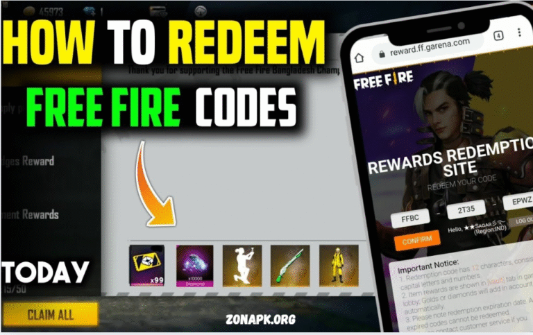How To Redeem A Code In Free Fire