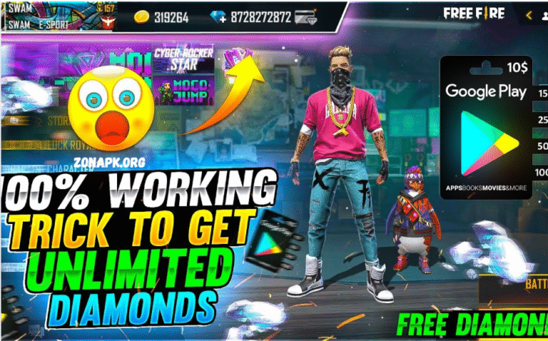 Free Fire MAX Free Diamonds Adding Trick