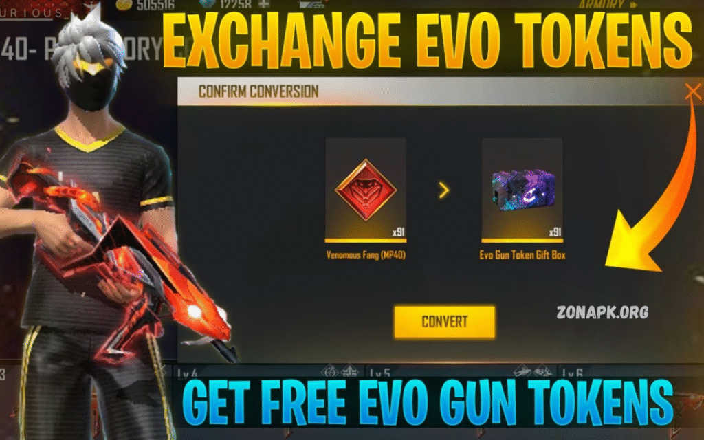 How to Get Evolution Gun Tokens in Free Fire