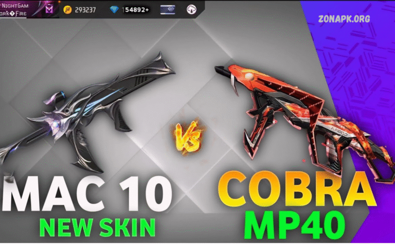 Free Fire Gun Skins Damage Comparison