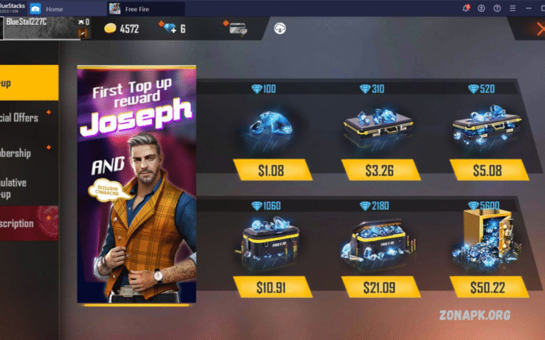 Free Fire diamond Top-Up Cheap