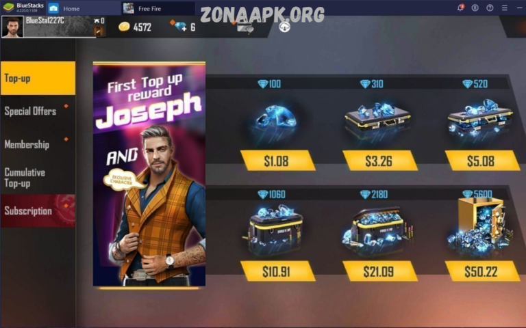 Diamond Top-Up Discount Offers