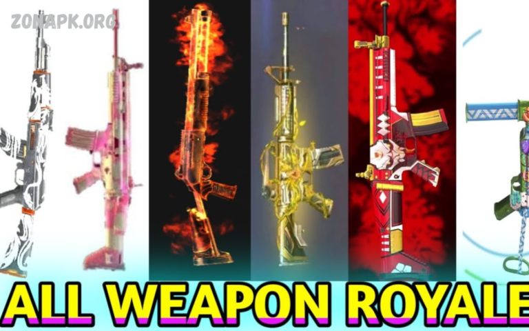 Evolution of Weapons in Free Fire