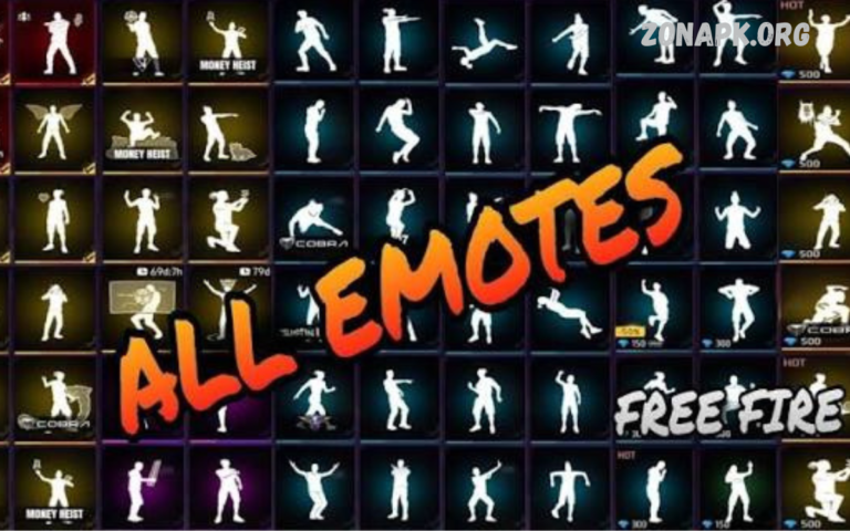 Free Fire Emotes Collection