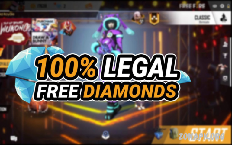 Get Free Diamonds in Free Fire Legally