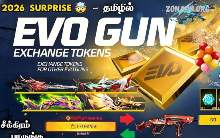 Top EVO Guns in Free Fire 2026