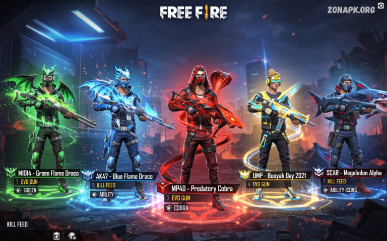 Evo Gun Skins in Free Fire: Features, Progression, and Customization Guide Evo Gun Skins in Free Fire