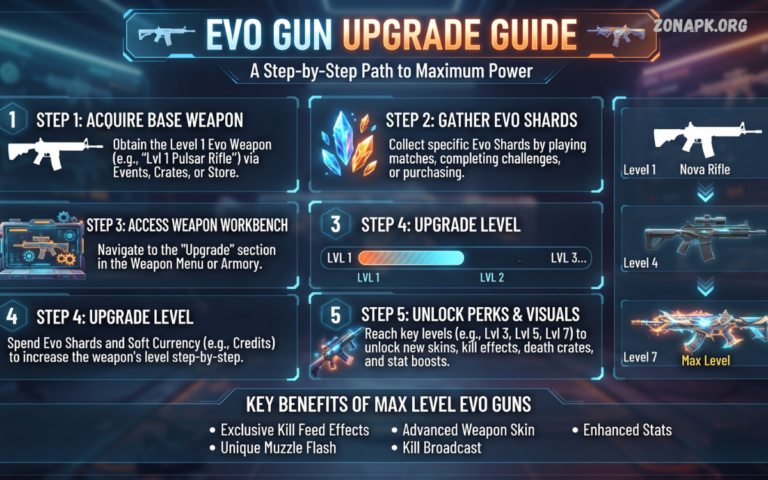 Evo Gun Upgrade Guide: Complete Guide to Upgrading Evo Guns Evo Gun Upgrade Guide