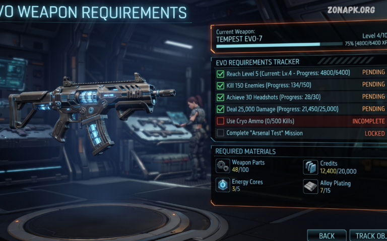 Evo Weapon Requirements: Complete Guide for Players Evo Weapon Requirements