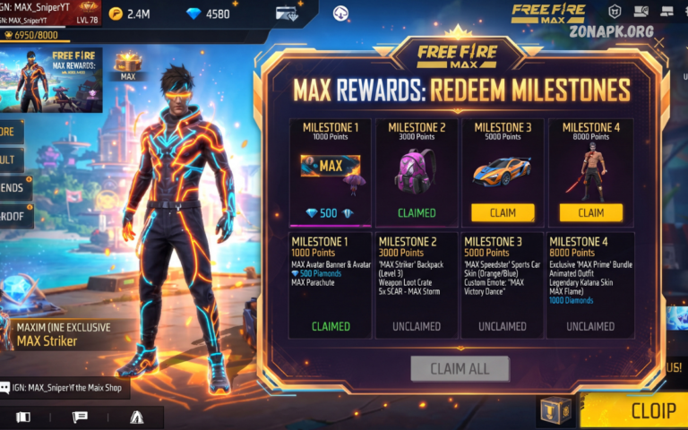 FF MAX Rewards