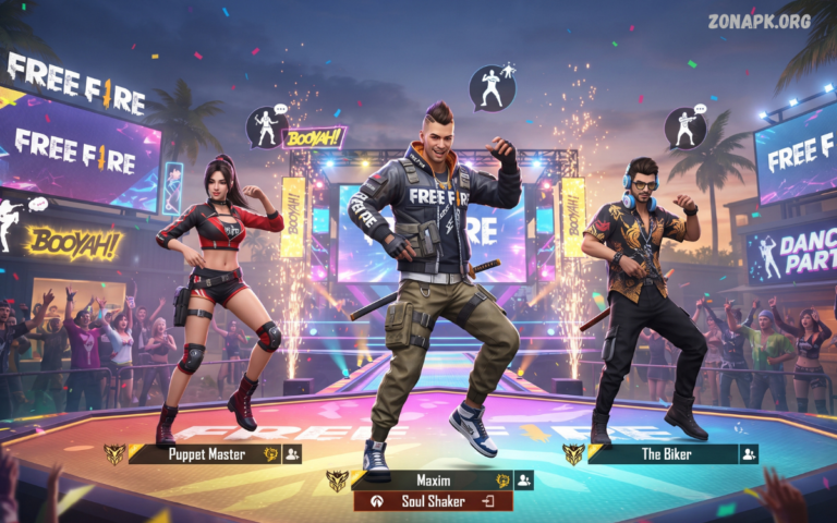 Free Fire Dance Emotes