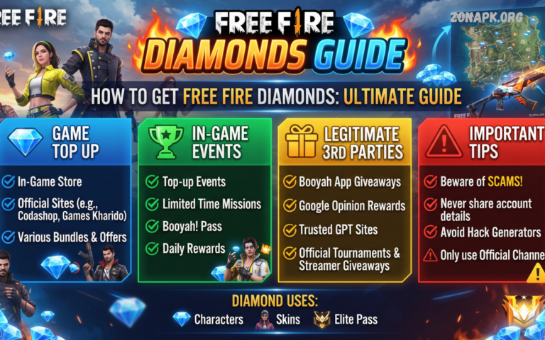 Free Fire Diamonds Guide: How to Get, Buy, and Use Diamonds Safely Free Fire Diamonds Guide