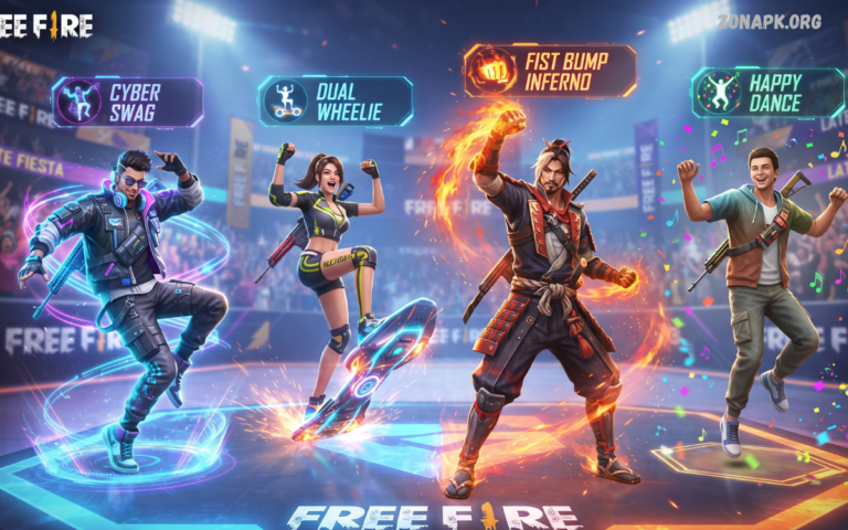 Free Fire Latest Emotes