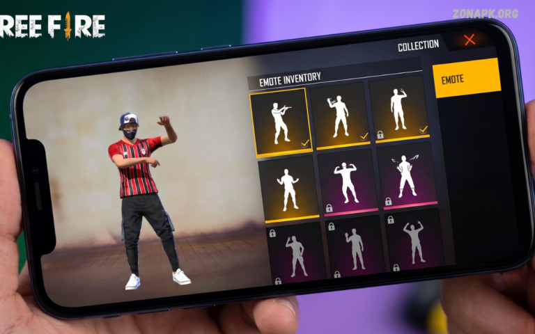 Free Fire Emote Inventory