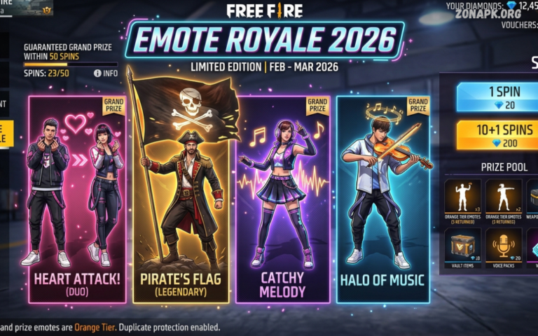 Free Fire Emote Royale 2026: Complete Guide to Emotes, Rewards and Events Free Fire Emote Royale 2026