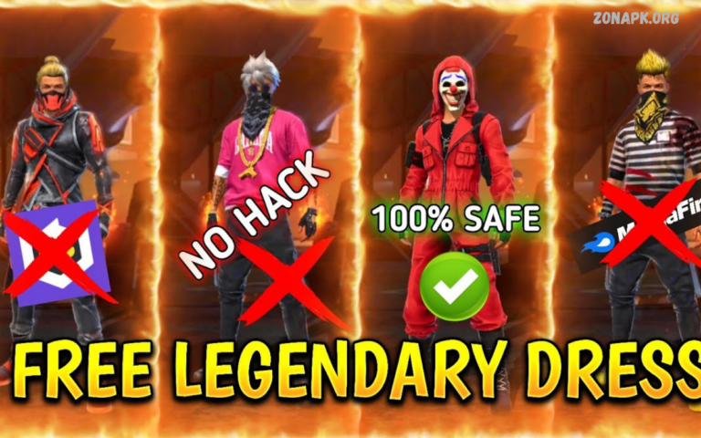 Free Fire Legendary Clothes